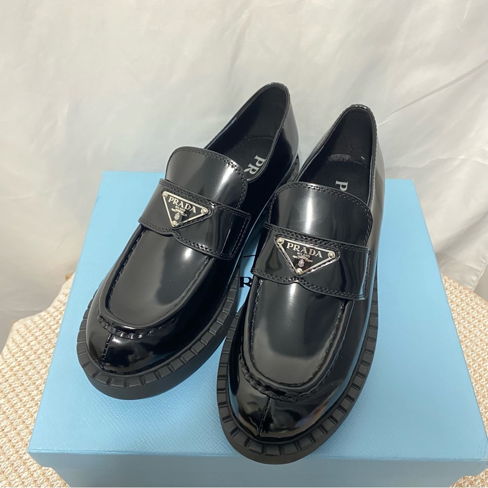 Women’s Prada Black Loafers